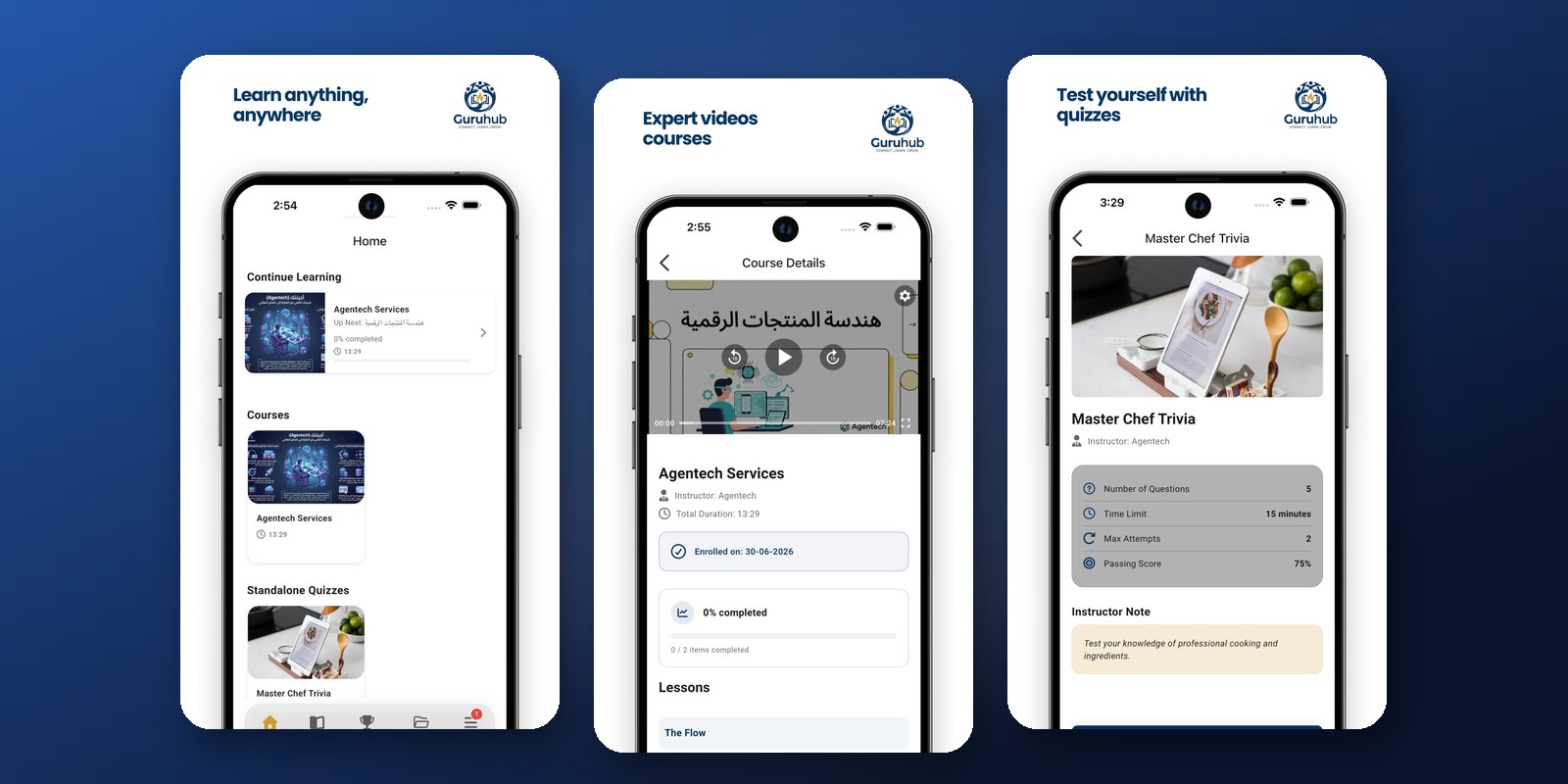 GuruHub — Educational Platform (LMS)