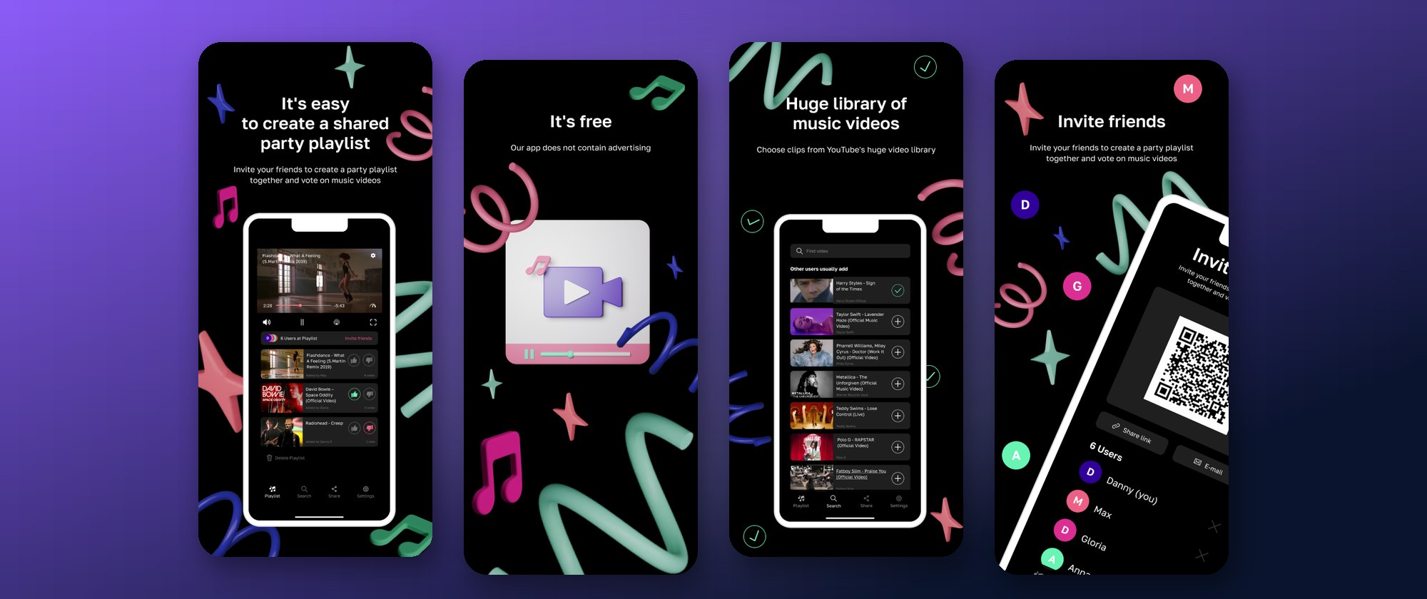 Party Player — Music & Media Streaming App